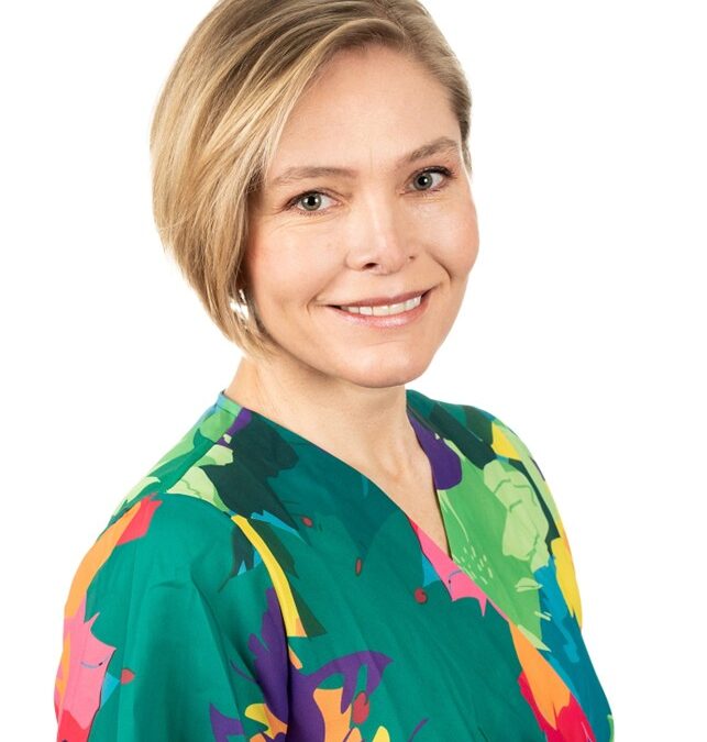Katriina Reponen opettamassa 12.4. jumalanpalveluksessamme
