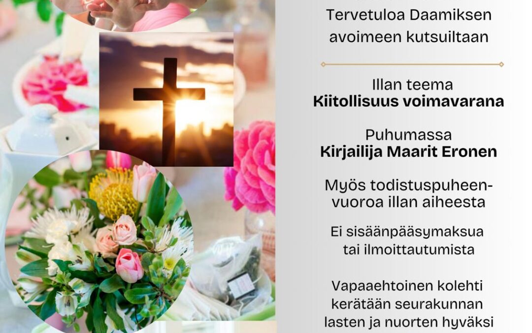 Naistenpiirin kutsuilta ti 19.5. klo 17:30