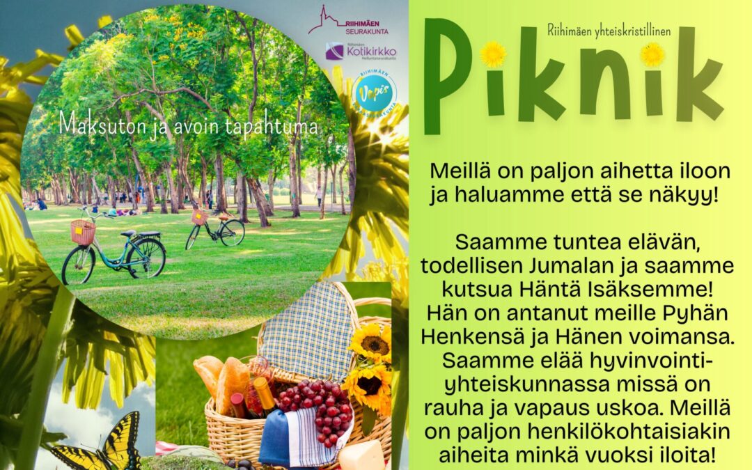 Seurakuntien yhteinen piknik